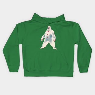 Creepy Clown Drawing Kids Hoodie